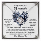 To My Beautiful Soulmate - Love Knot Necklace – A Romantic Gift to Celebrate Endless Love and Devotion