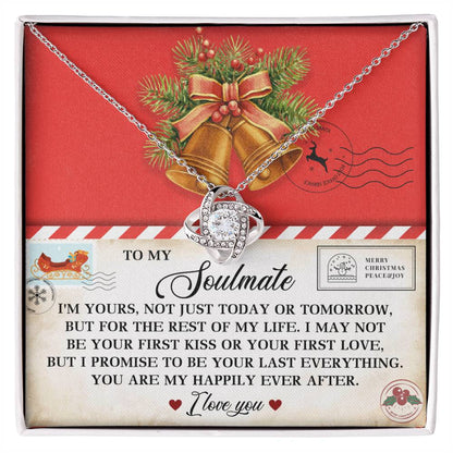 Gift for Soulmate - Happily Ever After - Love Knot Pendant Necklace - Mallard Moon Gift Shop