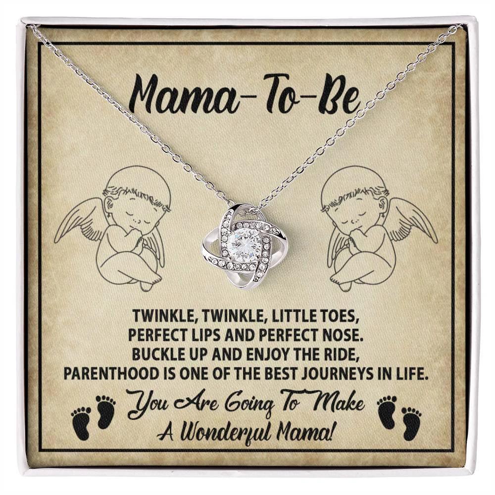 Mama To Be-Enjoy The Ride - Love Knot Necklace
