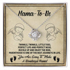 Mama To Be-Enjoy The Ride - Love Knot Necklace