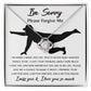 Apology Gift for Girlfriend, Wife, Soulmate - Sorry, Things To Be - Love Knot Pendant Necklace - Mallard Moon Gift Shop