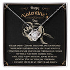 You’re My Forever - Love Knot Necklace - A Timeless Expression of Love for Your Soulmate - Heartfelt Gift for Valentine's Day