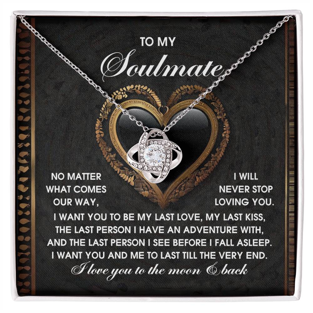 To My Soulmate - Our Days Valentine's Day Card – Perfect Love Message for Your Soulmate, Girlfriend, or Partner - Mallard Moon Gift Shop