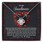 To My Soulmate - Love Knot Necklace – A Promise of Eternal Love and Devotion
