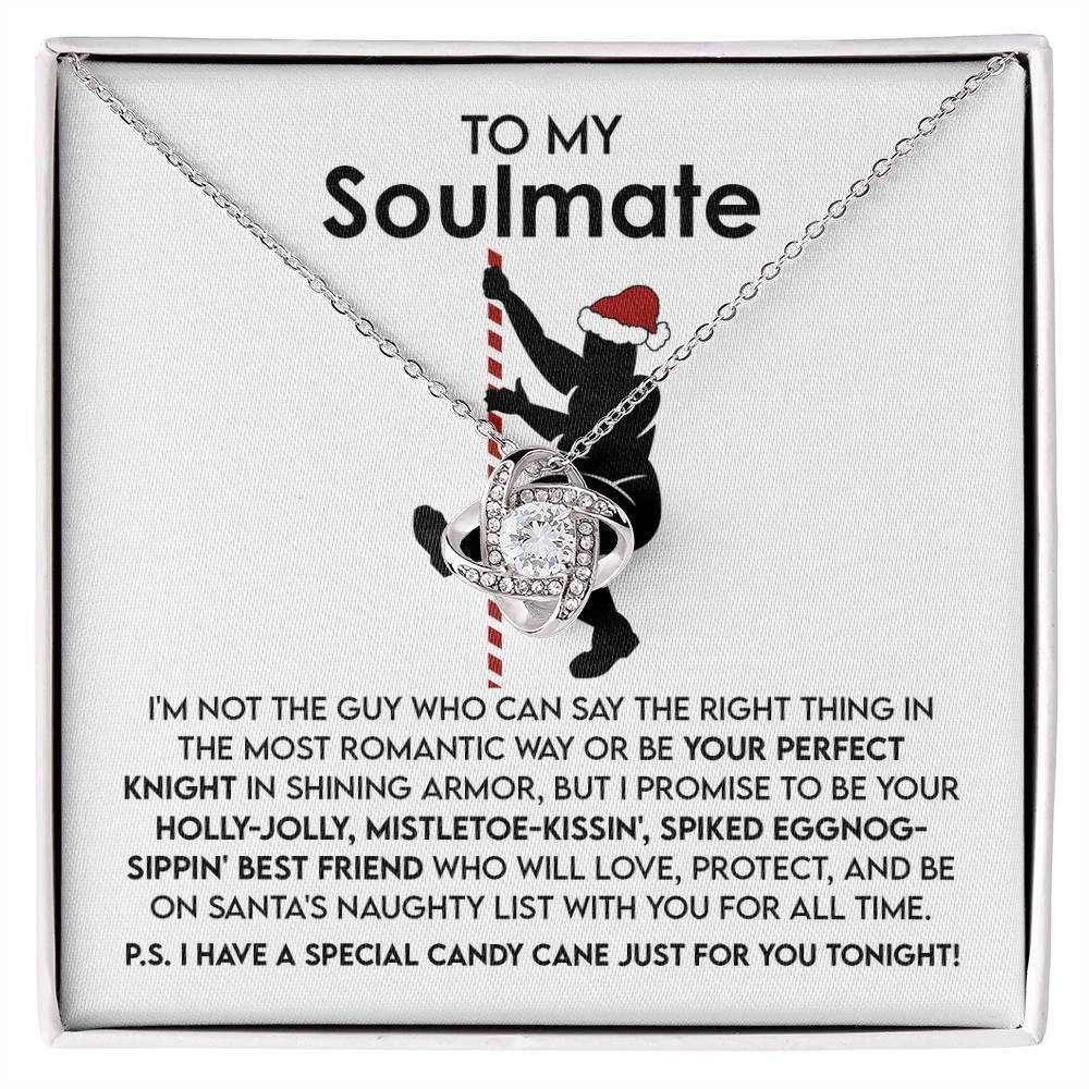 Gift for Soulmate - For All Time - Love Knot Pendant Necklace