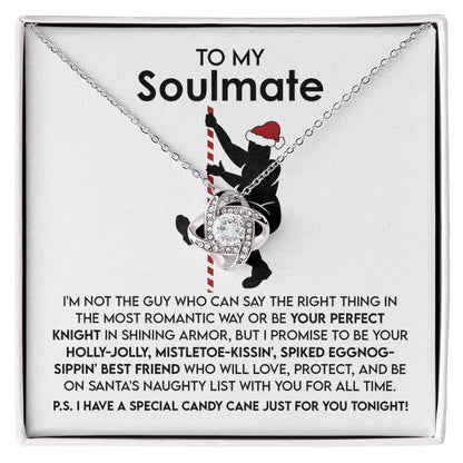 Gift for Soulmate - For All Time - Love Knot Pendant Necklace - Mallard Moon Gift Shop