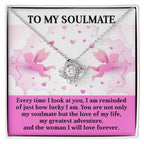 Romantic Soulmate Love Knot Necklace – Celebrate Your Greatest Adventure Together