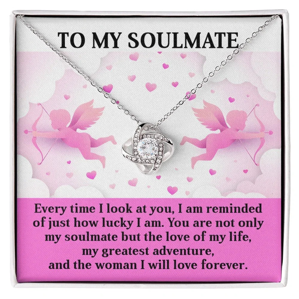 Romantic Soulmate Love Knot Necklace – Celebrate Your Greatest Adventure Together
