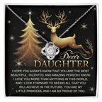 Gift for Daughter - In This World - Love Knot Pendant Necklace