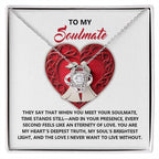 Romantic Anniversary, Valentine's Day Gift for Soulmate, Wife, Girlfriend - Eternity of Love - Love Knot Pendant Necklace