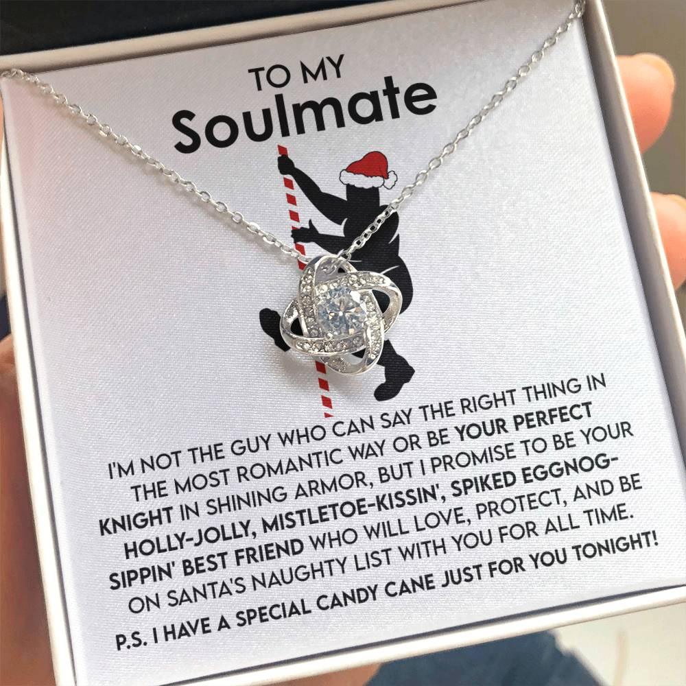 Gift for Soulmate - For All Time - Love Knot Pendant Necklace - Mallard Moon Gift Shop