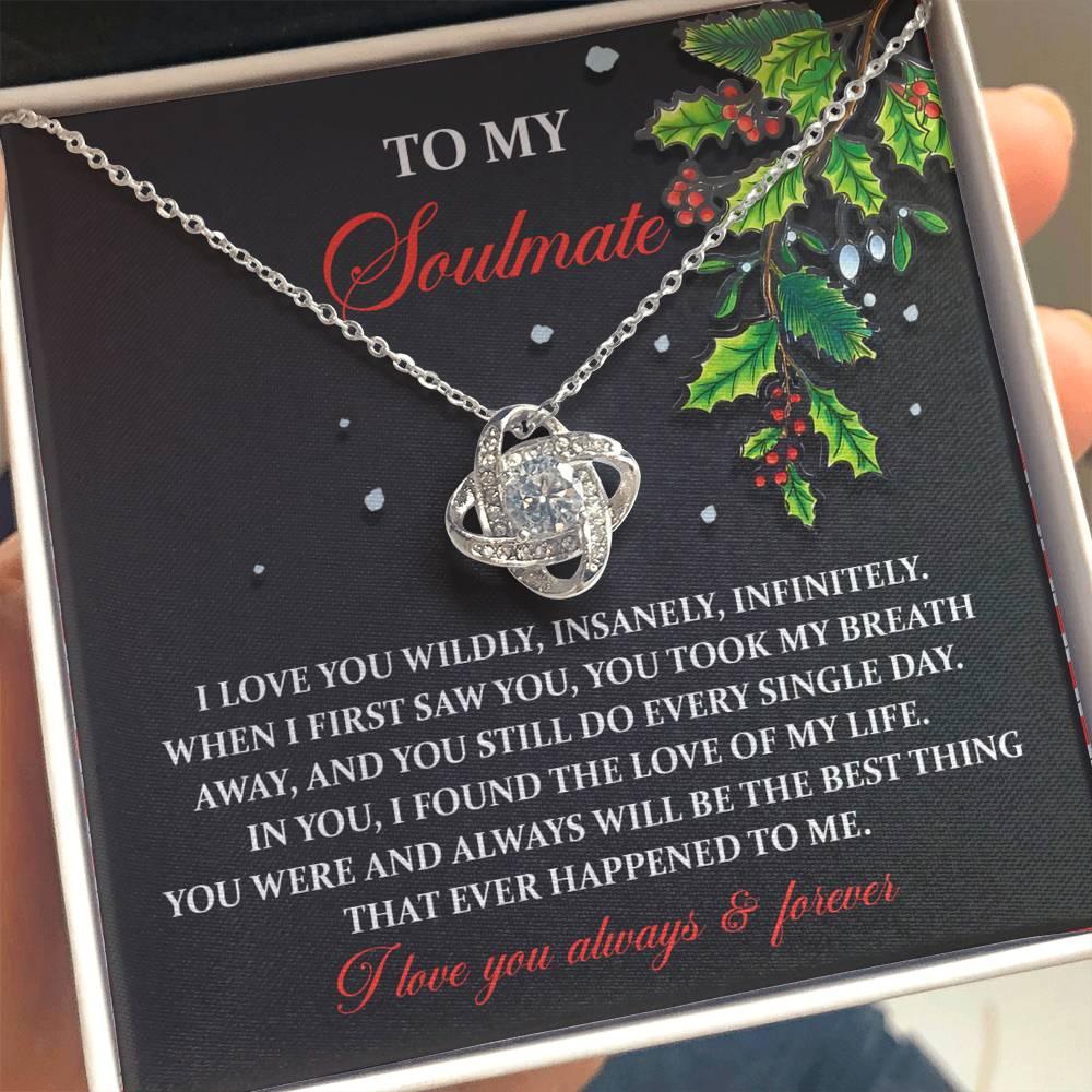 Gift for Soulmate - You Still Do - Love Knot Pendant Necklace - Mallard Moon Gift Shop