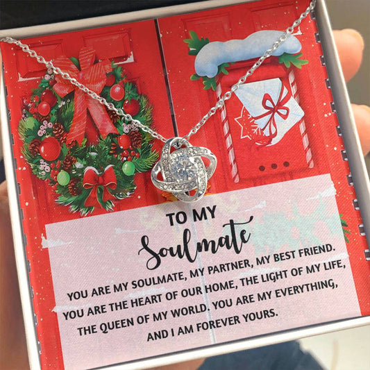 Gift for Soulmate - Our Home - Love Knot Pendant Necklace - Mallard Moon Gift Shop