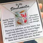 Gift for Soulmate - Far More Beautiful - Love Knot Pendant Necklace