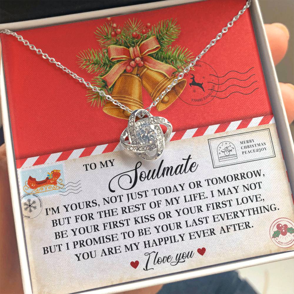 Gift for Soulmate - Happily Ever After - Love Knot Pendant Necklace - Mallard Moon Gift Shop