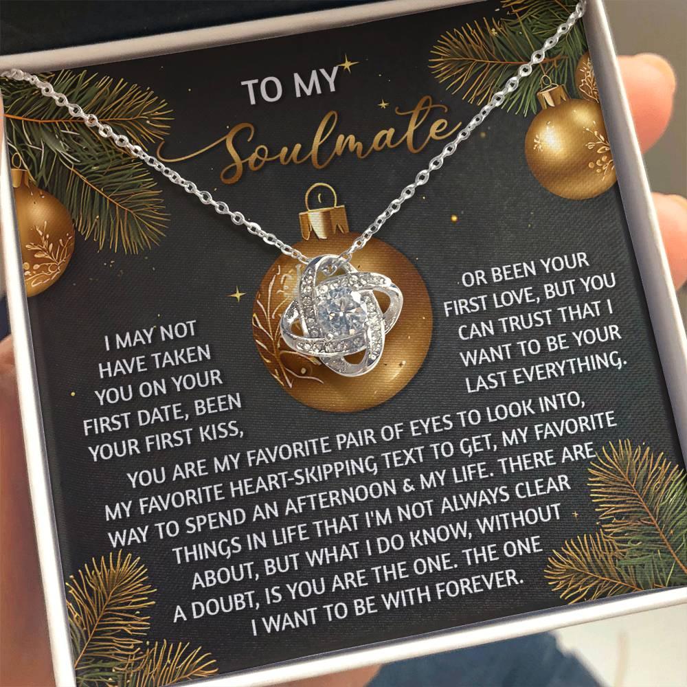 Gift for Soulmate - Without A Doubt - Love Knot Pendant Necklace - Mallard Moon Gift Shop