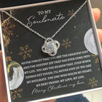 Gift for Soulmate - Greatest Gift - Love Knot Pendant Necklace