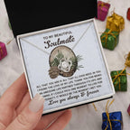 Gift for Soulmate - One Moment - Love Knot Pendant Necklace