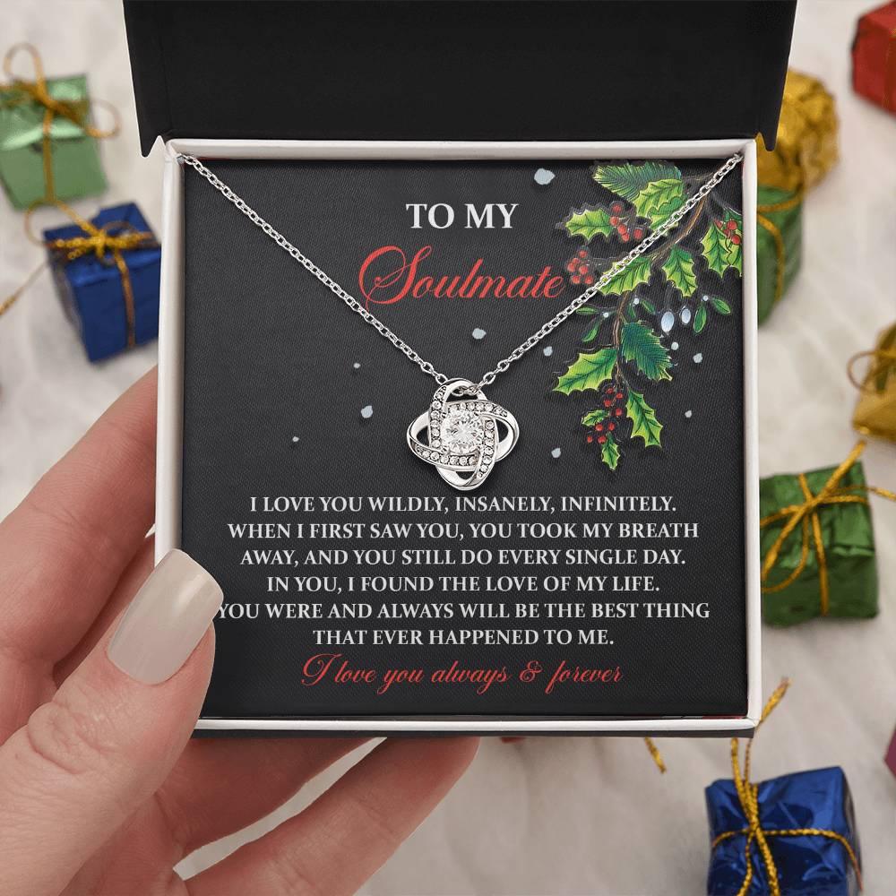 Gift for Soulmate - You Still Do - Love Knot Pendant Necklace - Mallard Moon Gift Shop