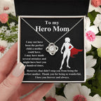 Mom-The Perfect Mother To My Mom - Love Knot Necklace