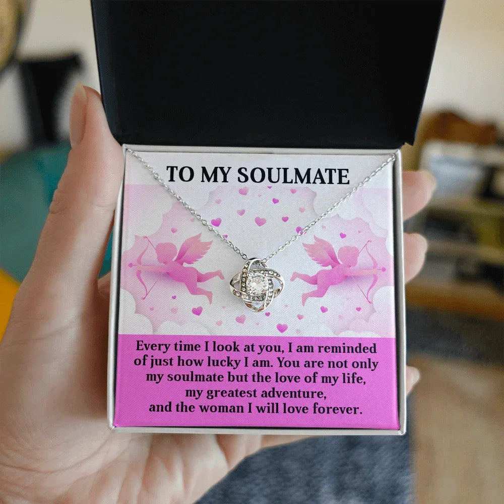Romantic Soulmate Love Knot Necklace – Celebrate Your Greatest Adventure Together