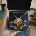Romantic Necklace with Message Card – The Perfect Gift for Long-Distance Relationships