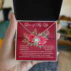 To the Love of My Life – Romantic Soulmate Necklace with Meaningful Message