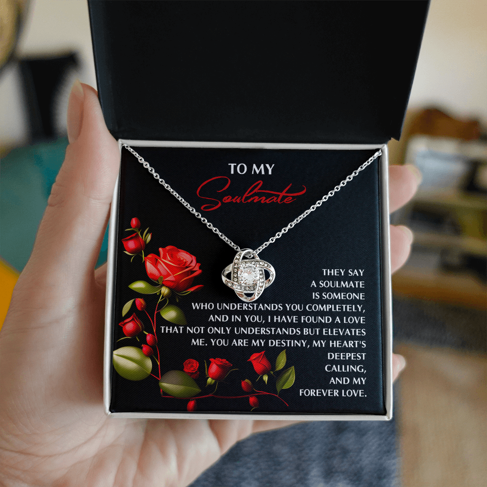 Soulmate Love Knot Necklace – A Timeless Gift for Your Forever Love - Mallard Moon Gift Shop