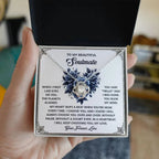 To My Beautiful Soulmate - Love Knot Necklace – A Romantic Gift to Celebrate Endless Love and Devotion