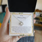 Maid of Honor Wedding Day Gift - Share This Day - Love Knot Pendant Necklace - Mallard Moon Gift Shop