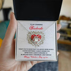 Romantic Valentine's Day Gift for Soulmate, Wife, Girlfriend -You Are My Entire World - Love Knot Pendant Necklacee