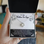 To My Mother-in-Law You Nailed It as a Mother Pendant Necklace
