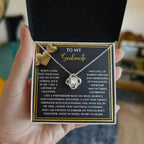 To My Soulmate Love Knot Necklace – A Meaningful Valentine’s Gift Celebrating Trust, Devotion, and Shared Dreams
