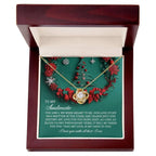 Gift for Soulmate - Love Story - Love Knot Pendant Necklace