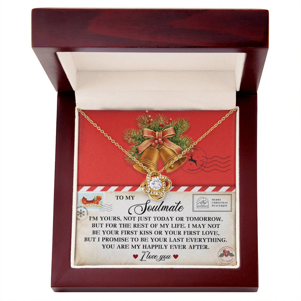 Gift for Soulmate - Happily Ever After - Love Knot Pendant Necklace - Mallard Moon Gift Shop