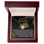 To My Stunning Soulmate - Love Knot Necklace – A Romantic Gift to Celebrate Joy, Love, and Forever Devotion