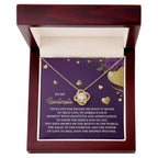 To My Soulmate" Love Knot Necklace – A Beautiful Valentine’s Day Gift Celebrating Love, Joy, and Healing