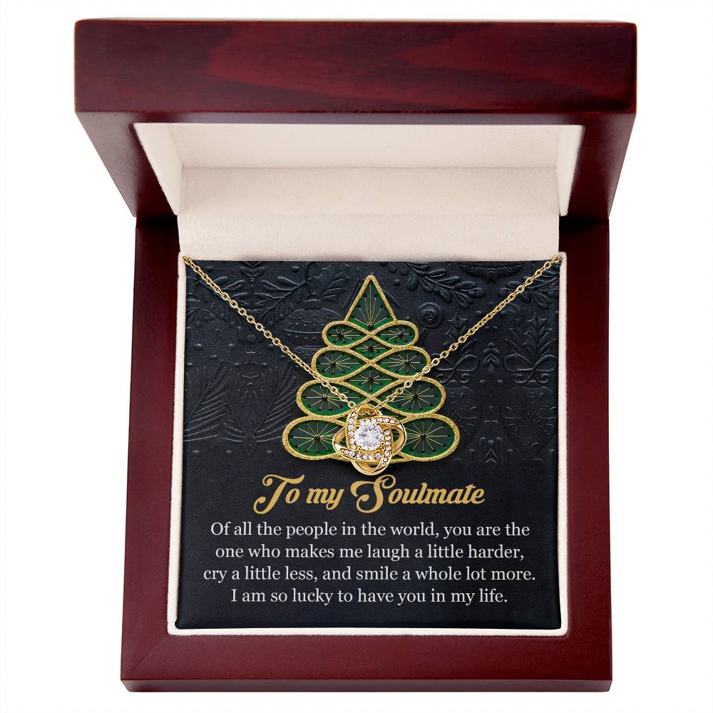 Gift for Soulmate - In My Life - Love Knot Pendant Necklace - Mallard Moon Gift Shop