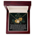 To My Soulmate - Love Knot Necklace – A Romantic Gift of Appreciation for Your Forever Person