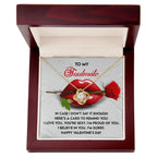 To My Soulmate Love Knot Pendant - Romantic Gift She'll Treasure