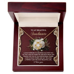 To My Beautiful Soulmate - Love Knot Necklace – A Romantic Gift Celebrating a Lifetime of Love