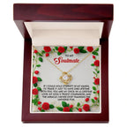 Romantic Anniversary, Valentine's Day Gift for Soulmate, Wife, Girlfriend - One Lifetime - Love Knot Pendant Necklace