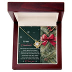 Gift for Soulmate - Beautiful World - Love Knot Pendant Necklace