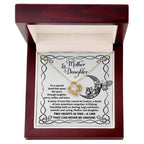 Mother and Daughter - A Special Bond Love Knot Pendant Necklace