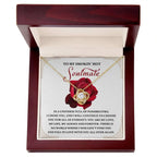 Romantic Anniversary, Valentine's Day Gift for Soulmate, Wife, Girlfriend - Fall In Love Over Again - Love Knot Pendant Necklace
