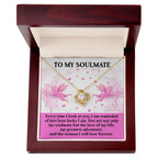 Romantic Soulmate Love Knot Necklace – Celebrate Your Greatest Adventure Together