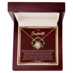 Gift for Soulmate - To Be With - Love Knot Pendant Necklace