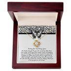Apology Gift - Sorry for Hurting You - I am Nothing Without You - Love Knot Pendant Necklace