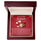 Romantic Anniversary, Valentine's Day Gift for Soulmate, Wife, Girlfriend - Feels Like A Gift - Love Knot Pendant Necklace