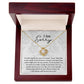 Apology Gift for Girlfriend, Wife, Soulmate - Sorry, Forever Love You - Love Knot Pendant Necklace - Mallard Moon Gift Shop